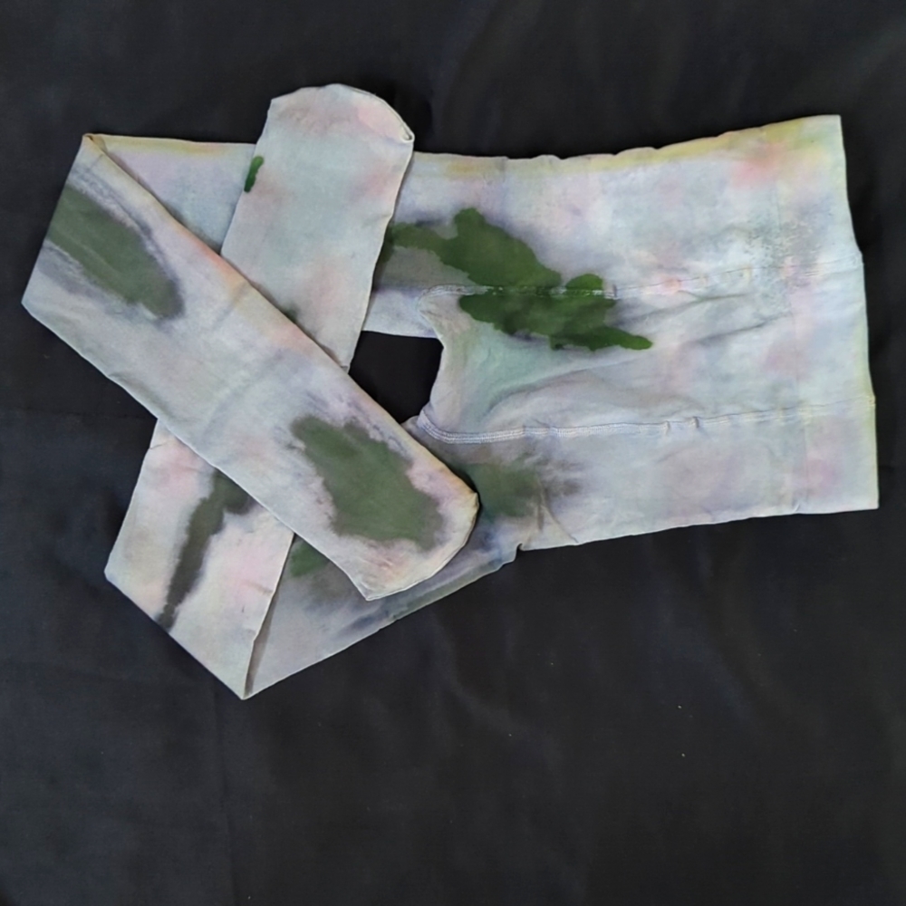 Women's one of a kind dyed tights